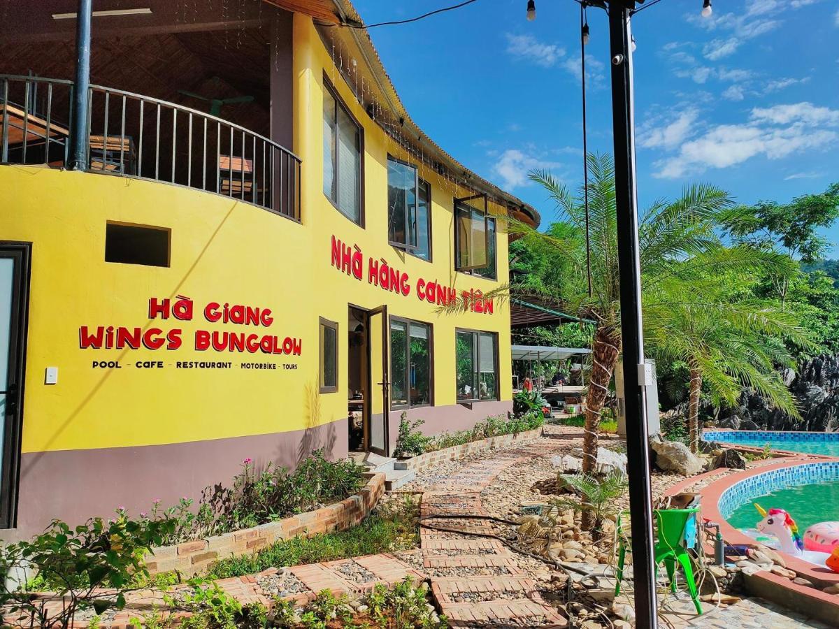 Wings Ha Giang Loop Bungalow 外观 照片